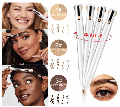4-In-1 Automatische Wenkbrauwpotlood
