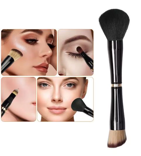4-In-1 Draagbare Make-Up Borstel Set