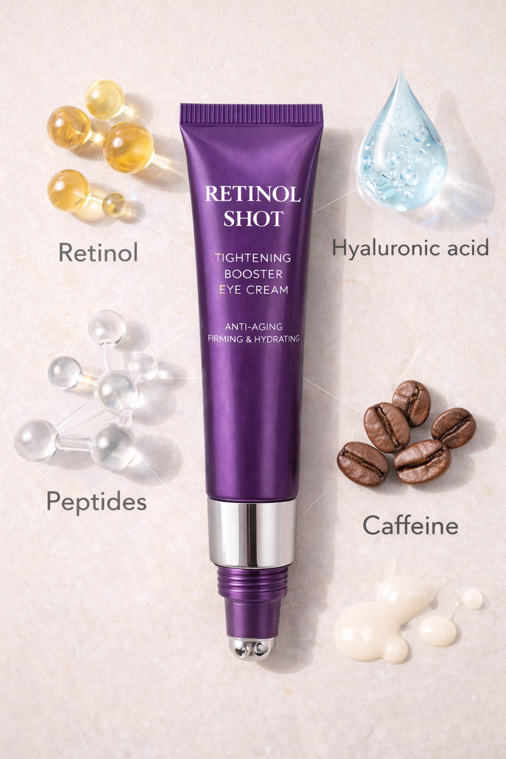 Retinol Shot Aanscherping Booster Oogcrème